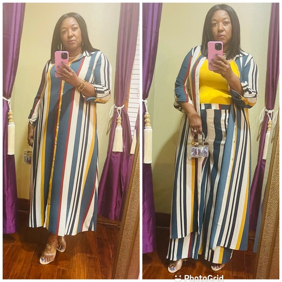 Cardigan Top & pants set - Picture 2 of 4